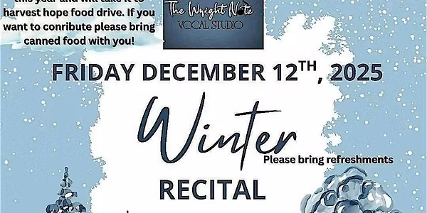 Winter Recital 2025