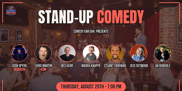 Comedy Cha Cha Thursdays — 20 Aug