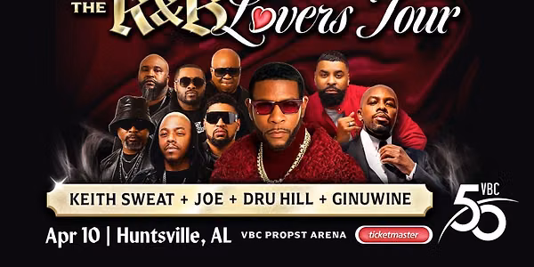 The R&B Lovers Tour: Keith Sweat  Joe  Dru Hill & Ginuwine