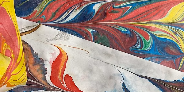 Water Marbling on Paper and Glass with Angie Cass