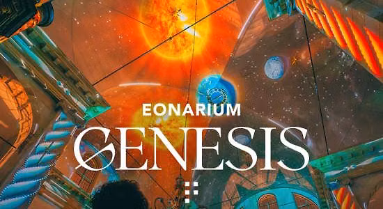Eonarium Genesis: Um espetáculo imersivo de luzes na Paróquia Imaculado Coração de Maria