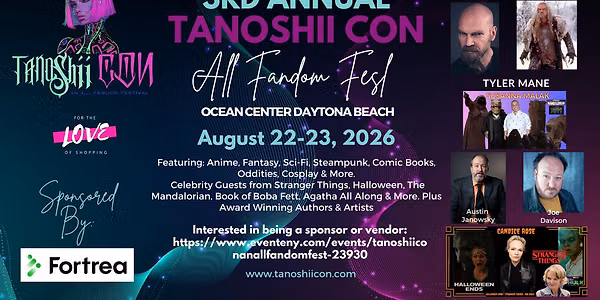 3rd Annual Tanoshii Con: An All Fandom Con