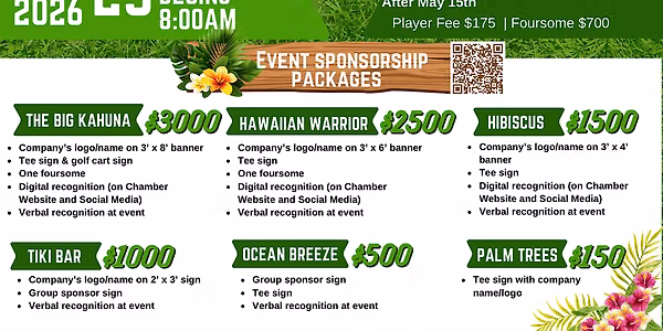 Luau on the Links: Golf Outing