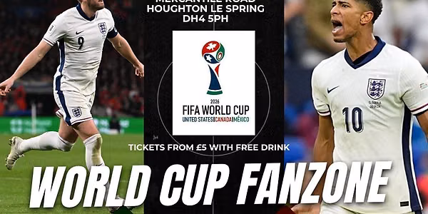World Cup Fanzone: England V Croatia 17th June 2026