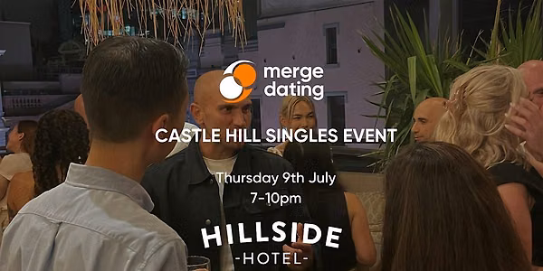 Castle Hill | Singles Event | Hillside | Thursday 9th July | 35-49
