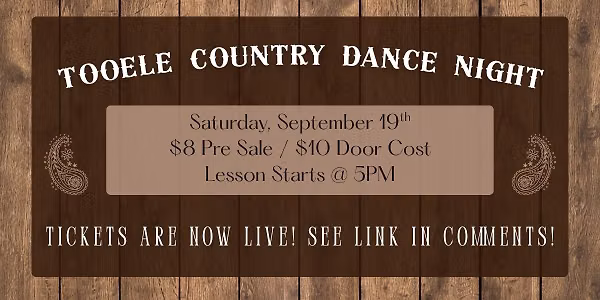 Tooele Country Dance Night
