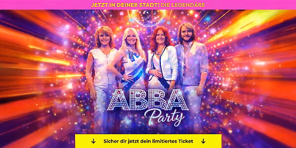 GIEßEN - ABBA PARTYMOTTO -  MAMMA MIA OPEN AIR TOUR