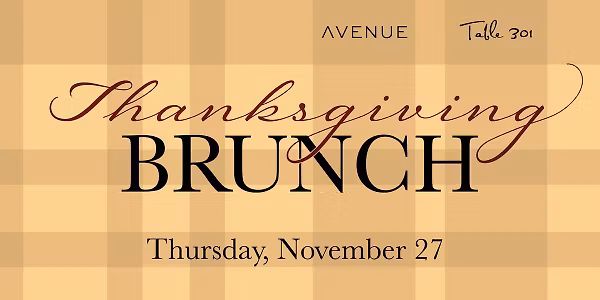 Thanksgiving at AVENUE