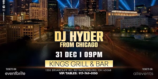 COLUMBUS BOLLYWOOD NYE 2026 @KING BAR & GRILL