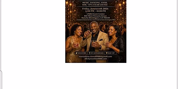 Juneteenth 70's and 80's ALL CITY REUNION- allcityreunion1980.com
