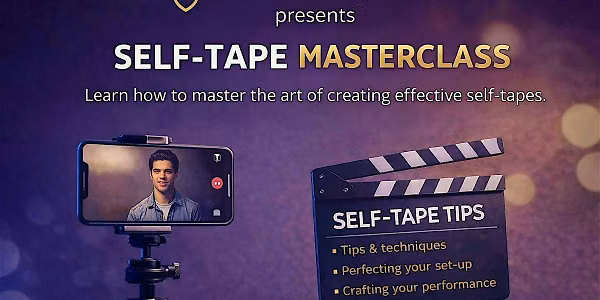 BUZZ TALENT ACADEMY SELF-TAPE MASTERCLASS inc HEADSHOT SESSION & 20 IMAGES