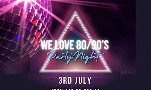 80s/90s Summer Party