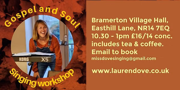 Gospel and Soul Singing Workshop