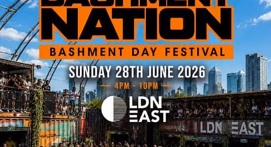 BASHMENT NATION - London’s Biggest Bashment Day Party - 1000 Ravers