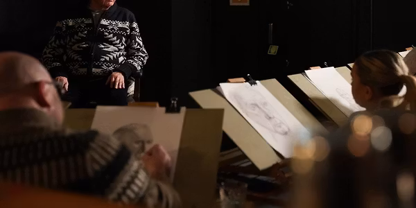 Portrait Drawing Workshop at Gorilla Bar