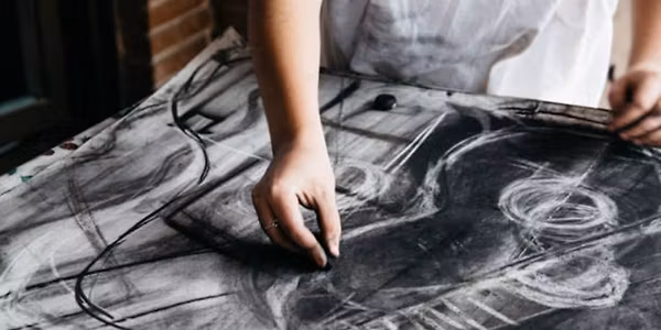 Drawing Calm – A Mindful Charcoal Drawing Workshop