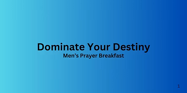 Men's Prayer Breakfast