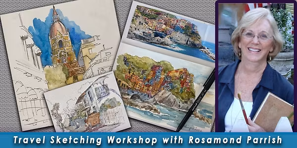 Travel Sketching Workshop with Rosamond Parrish