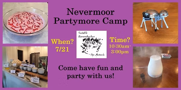 Nevermore Partymore Summer Camp
