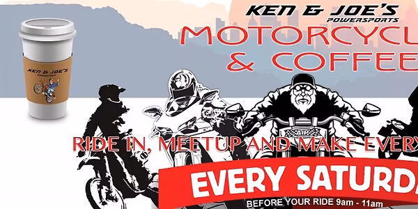 Motorcycles & Coffee - Every Saturday