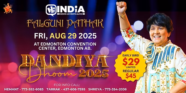 FALGUNI PATHAK LIVE IN EDMONTON - CANADA