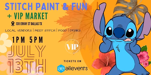 STITCH PAINT & FUN + MARKET