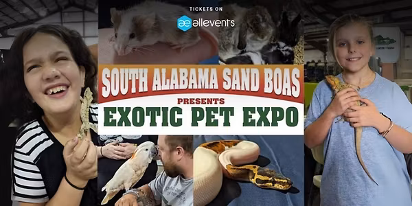 Exotic Pet Expo presented by South Alabama Sand Boas