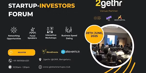 Startup Investors Forum Bengaluru 2025