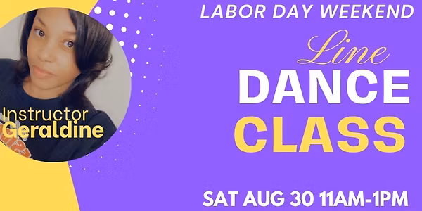 Labor Day Weekend-Line Dance Class
