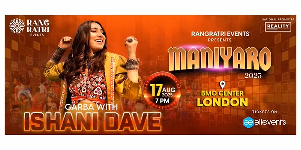 Ishani Dave na Garba 2025