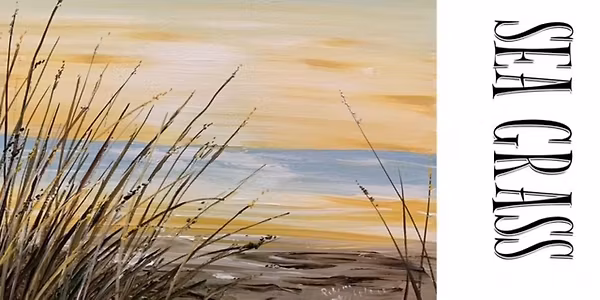Back to the Basics Acrylic Painting: Beginner Level 1 - Sea Grass