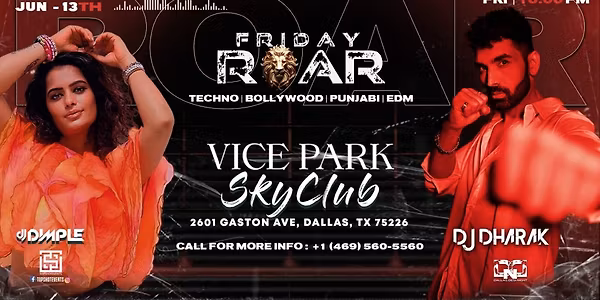 FRIDAY ROAR | Featuring DJ Dharak and DJ Dimple at SKYCLUB
