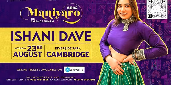 Maniyaro 2025 with Ishani Dave | KWC Region | 23rd August 2025
