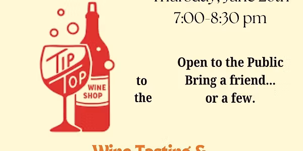 Tarot Party at the Tip Top Wine Shop