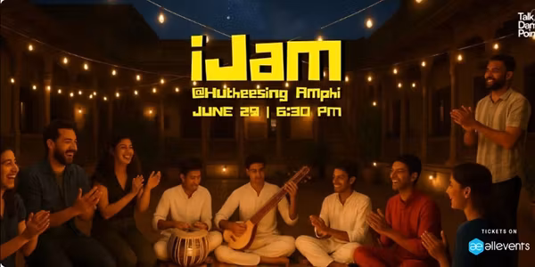 iJam at Hutheesing Amphi: Music, Moonlight & Meaning