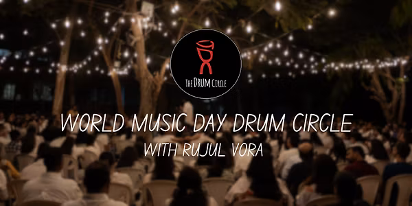 World Music Day Drum Circle 2025 with Rujul Vora