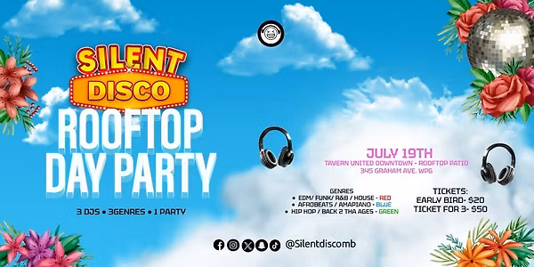 SILENT DISCO ROOFTOP PARTY