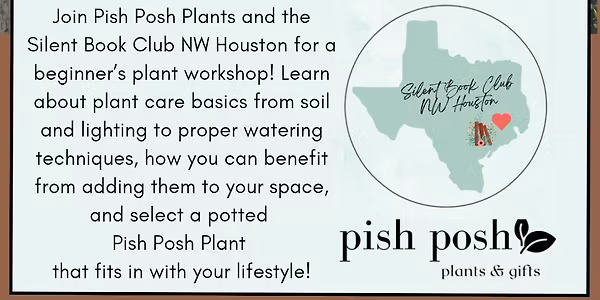Houseplants Made Simple | Workshop for Plant + Book Lovers