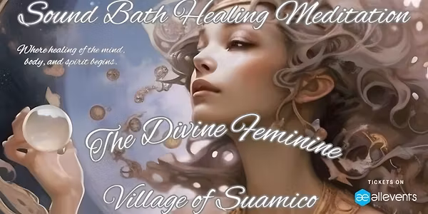 Sound Bath Healing Meditation ~ The Divine Feminine