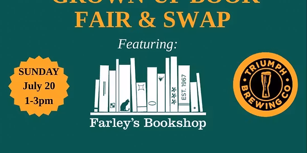Grown-Up Book Fair and Swap