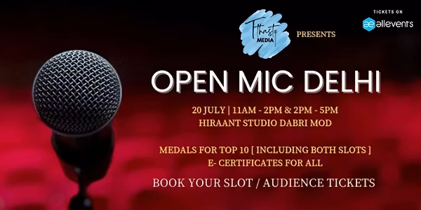 Open mic - Sunday - Tthastu Media 