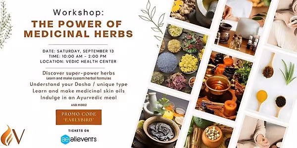 Workshop: The Power of Medicinal Herbs