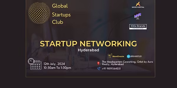 GLOBAL STARTUPS CLUB l STARTUP NETWORKING Hyderabad 2025