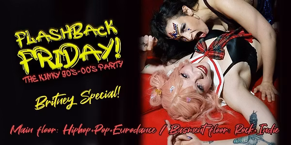 Flashback Friday! The Hottest 90's-00's party!