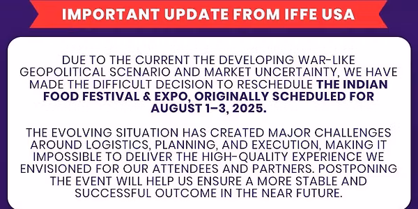 Indian Food Festival & Expo (IFFE)