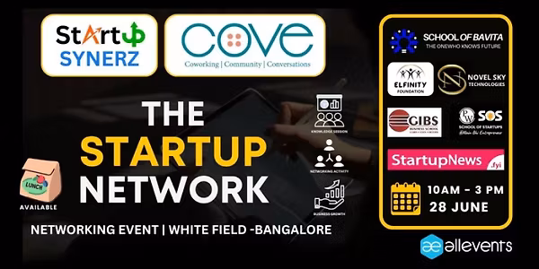 The Startup Network | Networking Event - Startups, Aspiring Entrepreneurs, Founders & Professionals
