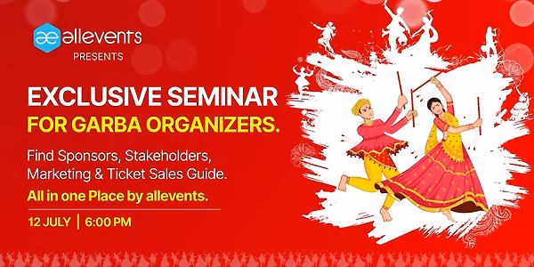 Exclusive Seminar For Garba Organizers : Strategy, Sponsorship & Scaling