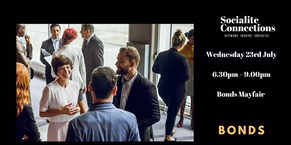 Health Care & Wellness Industry Networking, Elevator Pitch at Bonds Mayfair