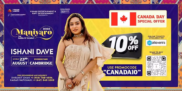 Maniyaro 2025 with Ishani Dave | KWC Region | 23rd August 2025