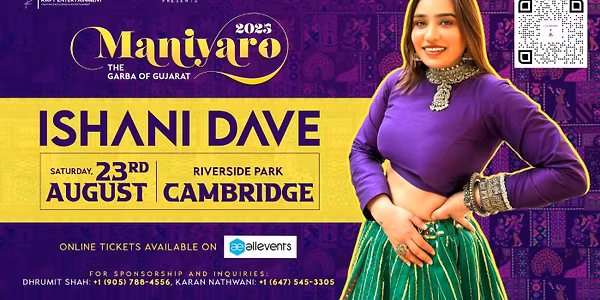 Maniyaro 2025 with Ishani Dave | KWC Region | 23rd August 2025
